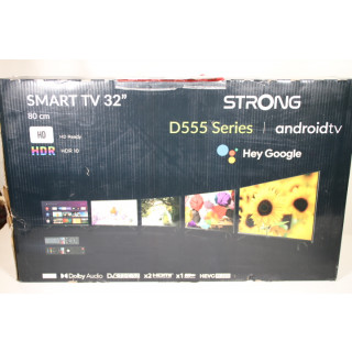 Strong SRT32HD5553, 81,3 cm (32"), 1366 x 768 Pixel, HD, Smart-TV, WLAN, Schwarz