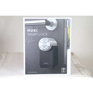 Nuki Smart Lock Pro (4. Generation), smartes Türschloss mit WLAN und Matter für Fernzugriff