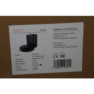 ZACO A10 Pro Saugroboter mit Wischfunktion, 2,5l