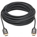 Eaton Tripp Lite Fiber Active Optical Cable (AOC) 8K HDMI Plenum-Rated - UHD @ 60 Hz, HDR, M/M, Black, 15 m