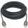 Eaton Tripp Lite Fiber Active Optical Cable (AOC) 8K HDMI Plenum-Rated - UHD @ 60 Hz, HDR, M/M, Black, 15 m