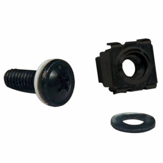 Eaton Tripp Lite Rack Enclosure Cabinet Square Hole Hardware Kit Screws, Washers