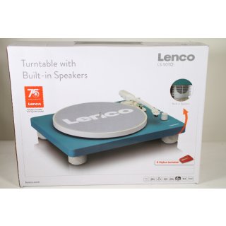 Lenco LS-50 - Plattenspieler - Türkis