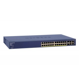 Netgear ProSAFE FS728TP - Switch TCP/IP - VOIP Voll-Duplex Power over Ethernet